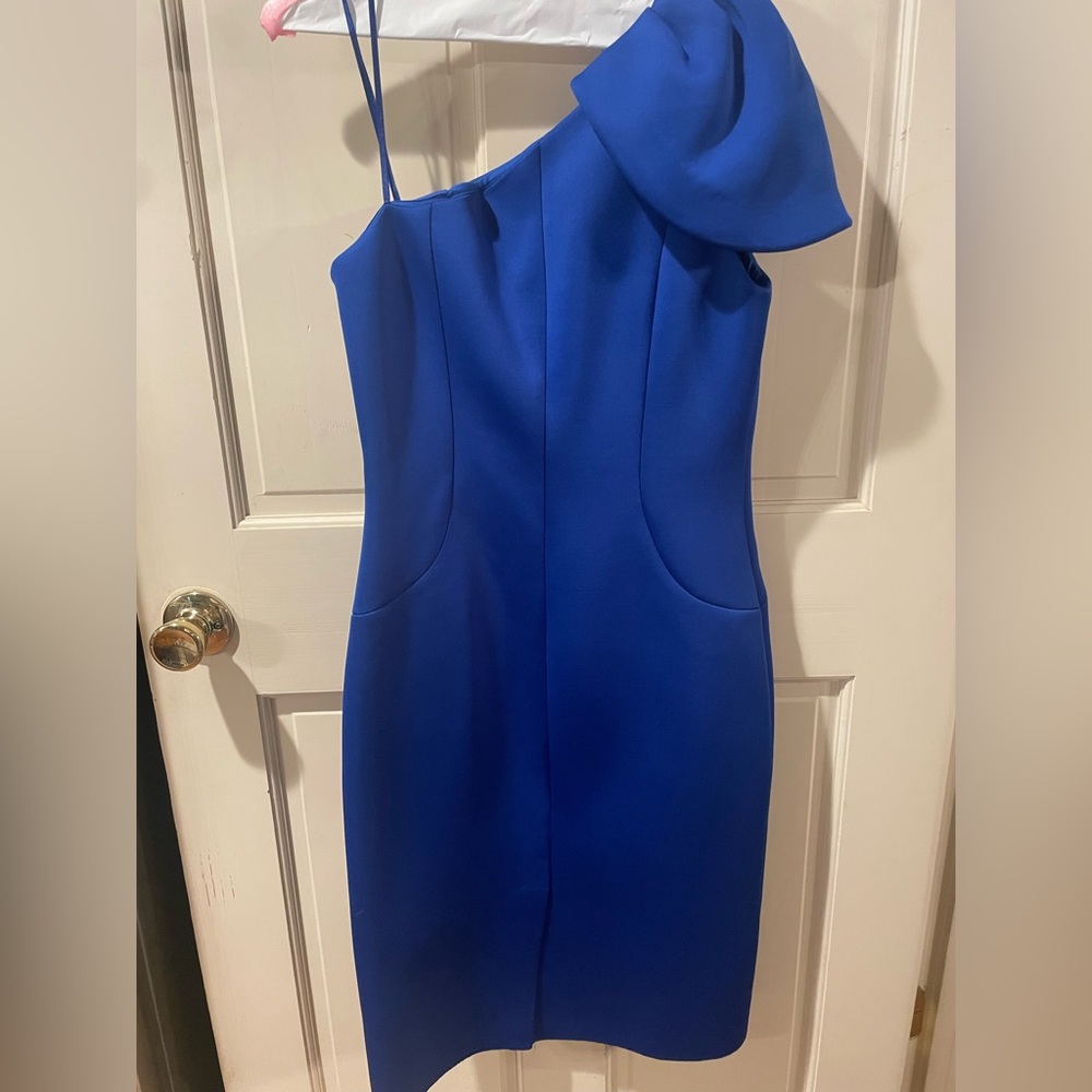 Royal blue cocktail dress - Picture 2 of 4